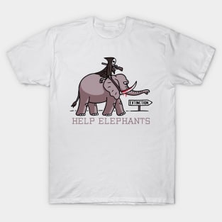 Help Elephants T-Shirt